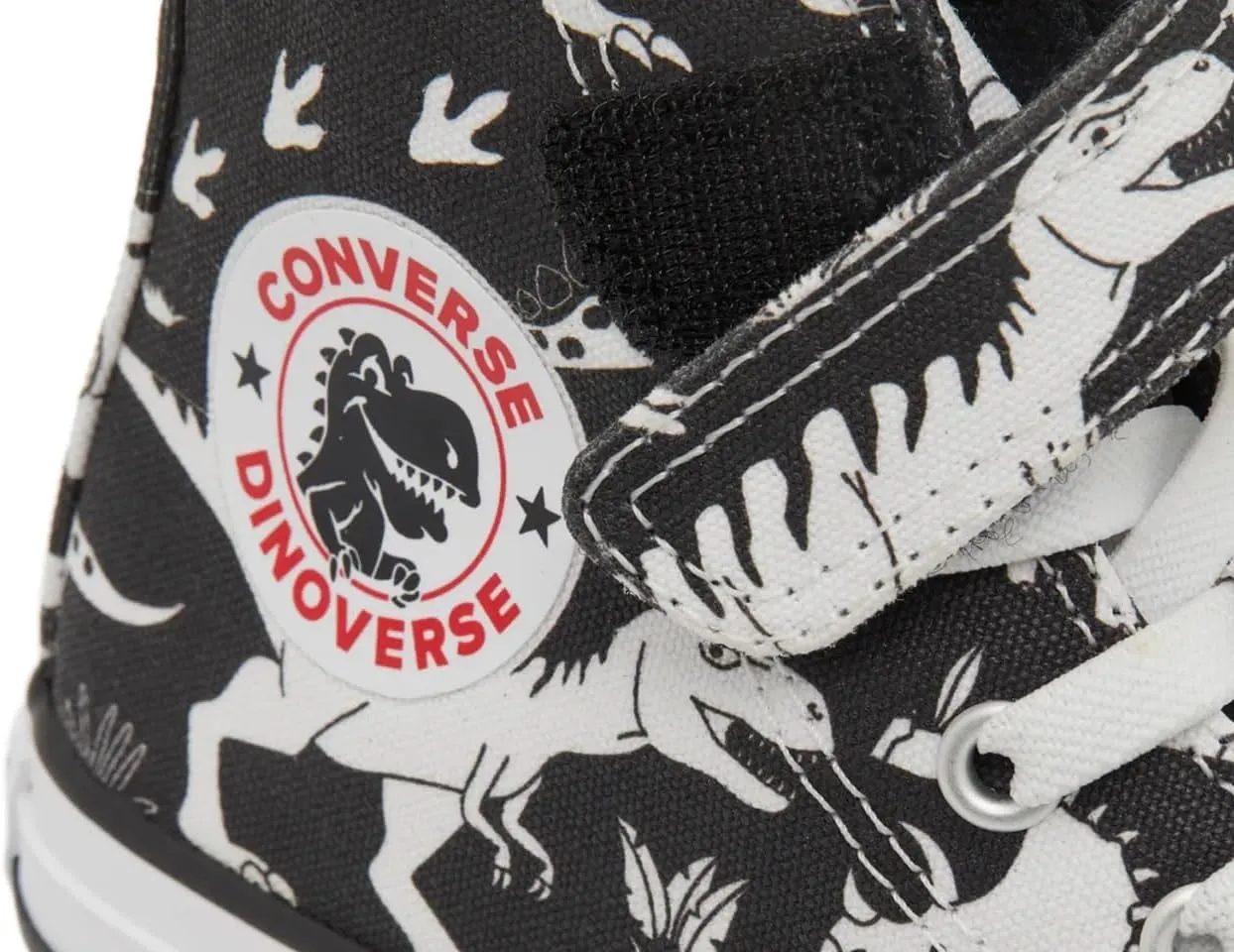 Converse Unisex-Child Chuck Taylor All Star Dino Party Easy on (Little Kid) Sneaker