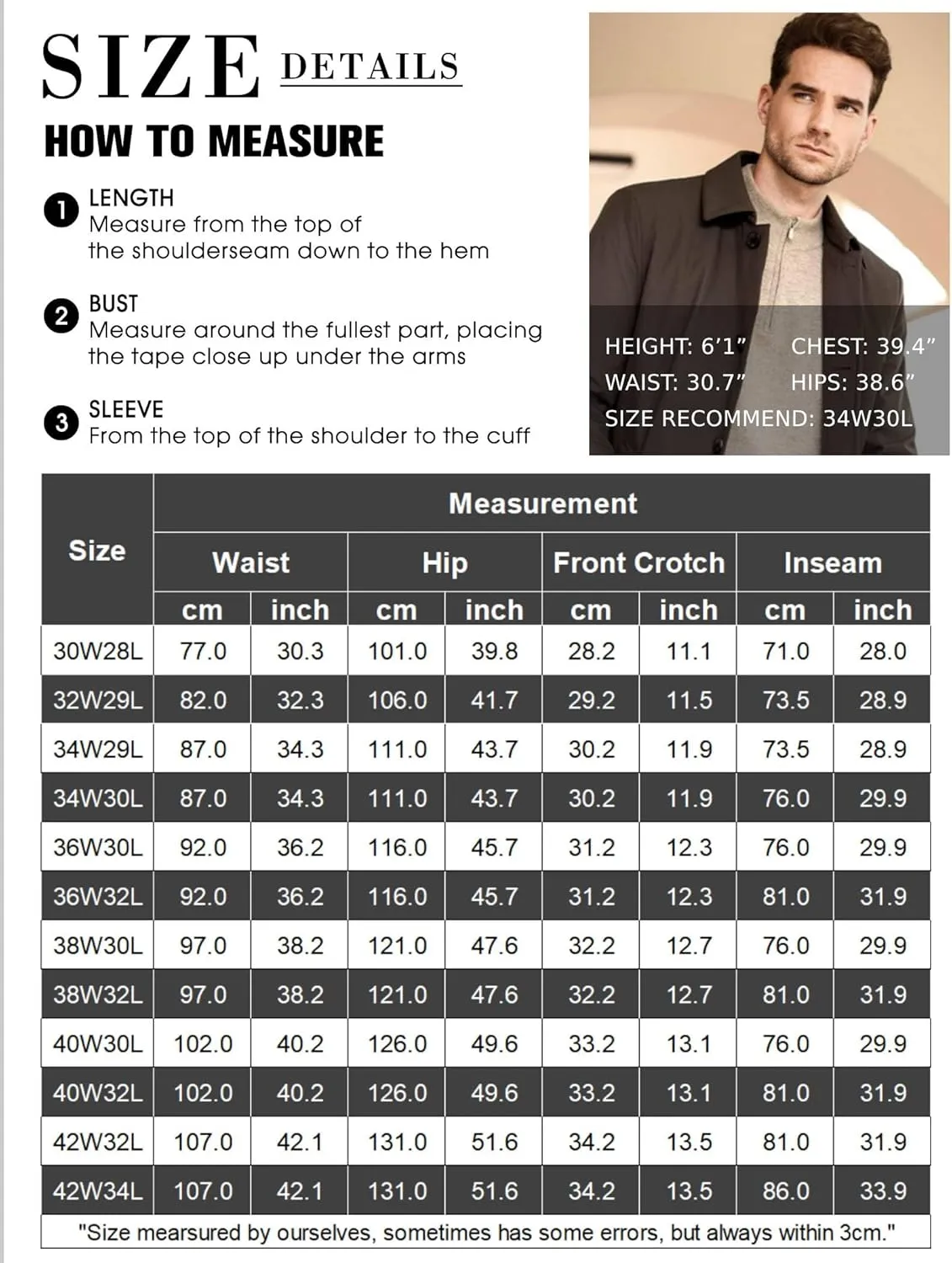 COOFANDY Men Classic Fit Dress Pant Casual Flat Front Pant Expandable Waist Suit Pant
