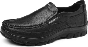 Coramtty Men's Slip on Loafers Casual Shoes Soft Lightweight Slippers Breathable Comfort Dress Shoes for Male Walking Flat Outdoor