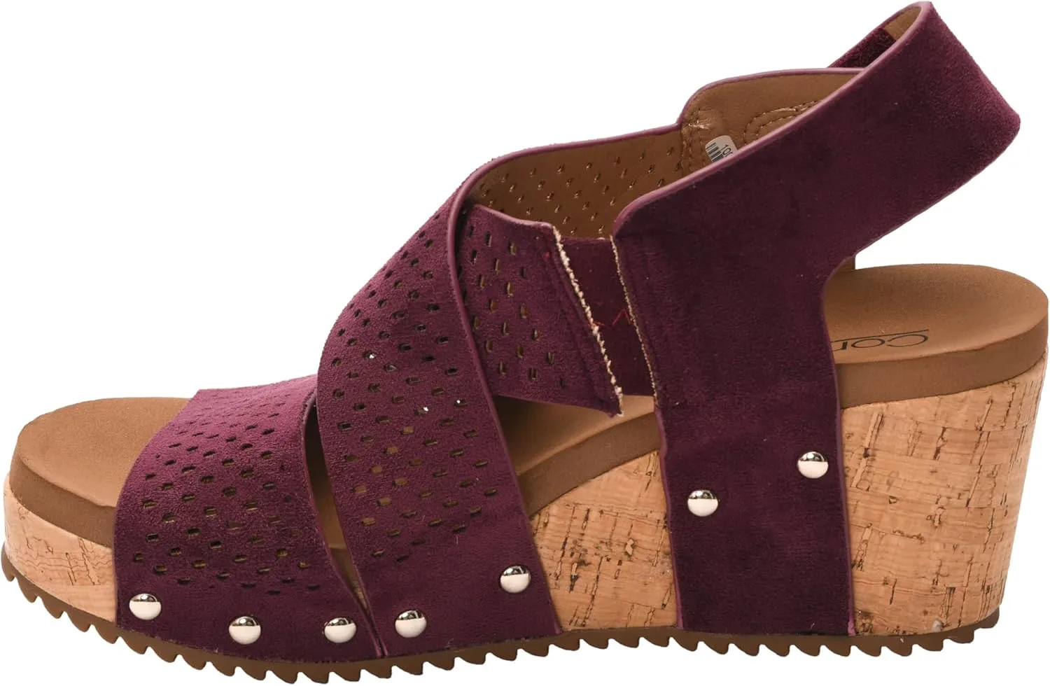 Corkys Footwear Womans Guilty Pleasure Wedge Sandal