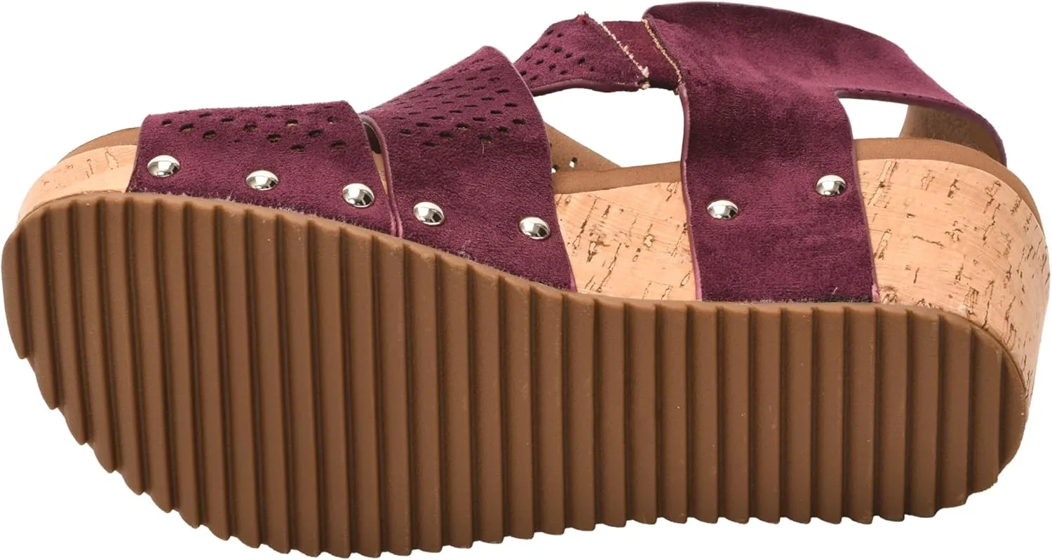 Corkys Footwear Womans Guilty Pleasure Wedge Sandal