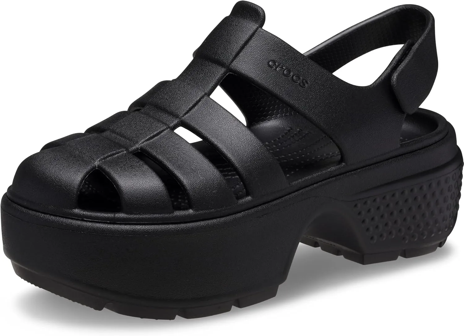Crocs Unisex-Adult Stomp Fisherman Sandal Heeled