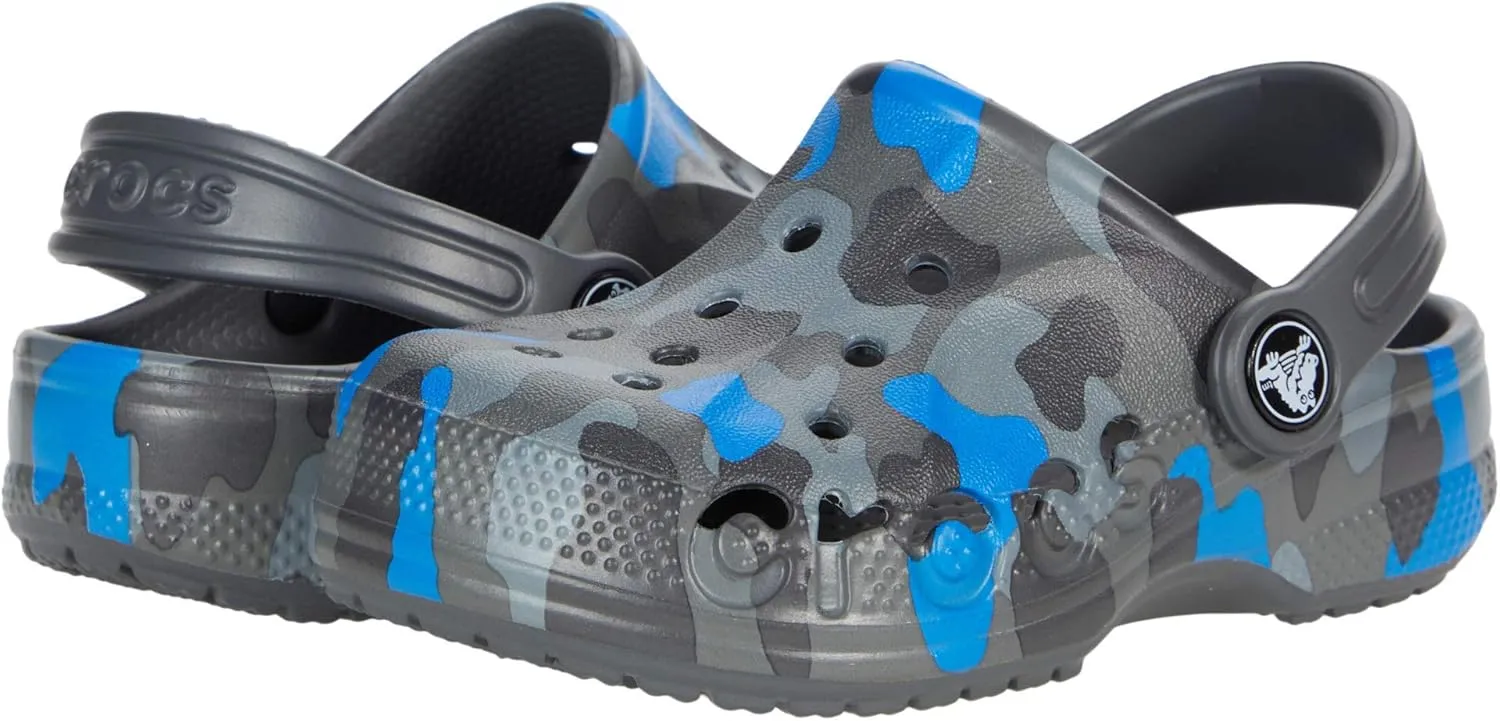 Crocs Unisex-Child Baya Graphic Tie-Dye Clogs