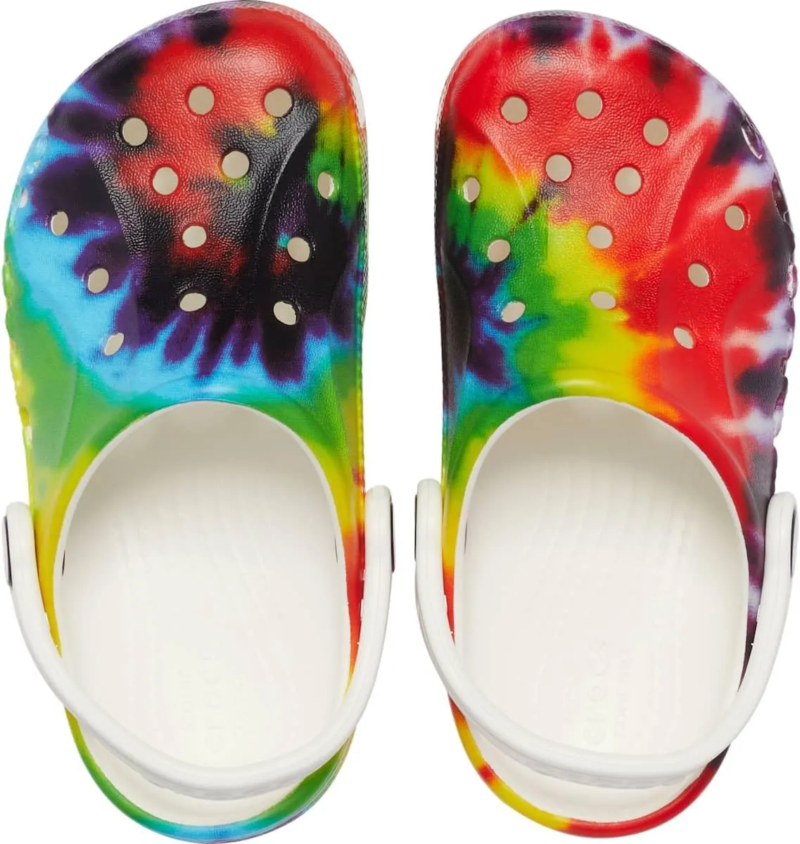 Crocs Unisex-Child Baya Graphic Tie-Dye Clogs