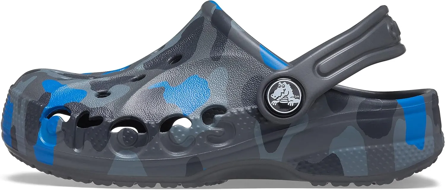 Crocs Unisex-Child Baya Graphic Tie-Dye Clogs