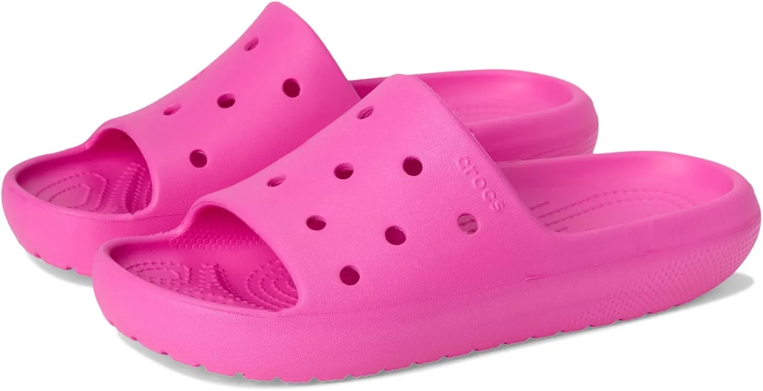 Crocs Unisex-Child Classic Slide V2 (Little Big Kids) Sandal