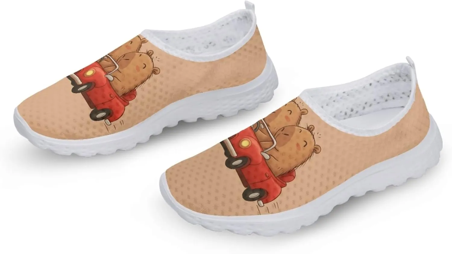 Cumagical Running Shoes SlipShield Outsole Airflow Mesh Quick Dry for Hot Environments All Day Comfort