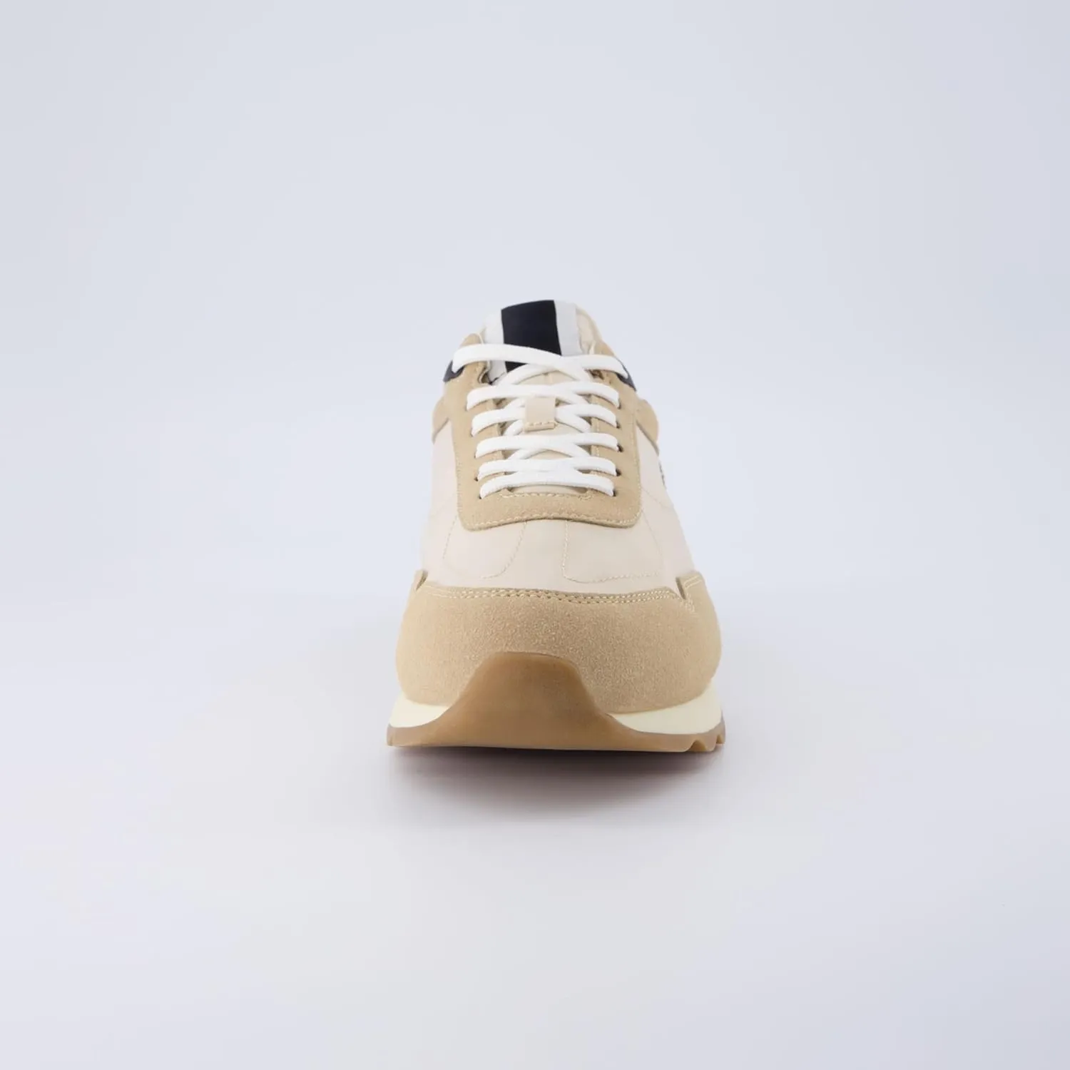 CUSHIONAIRE Men's Crest lace up Sneaker with  Comfort Foam