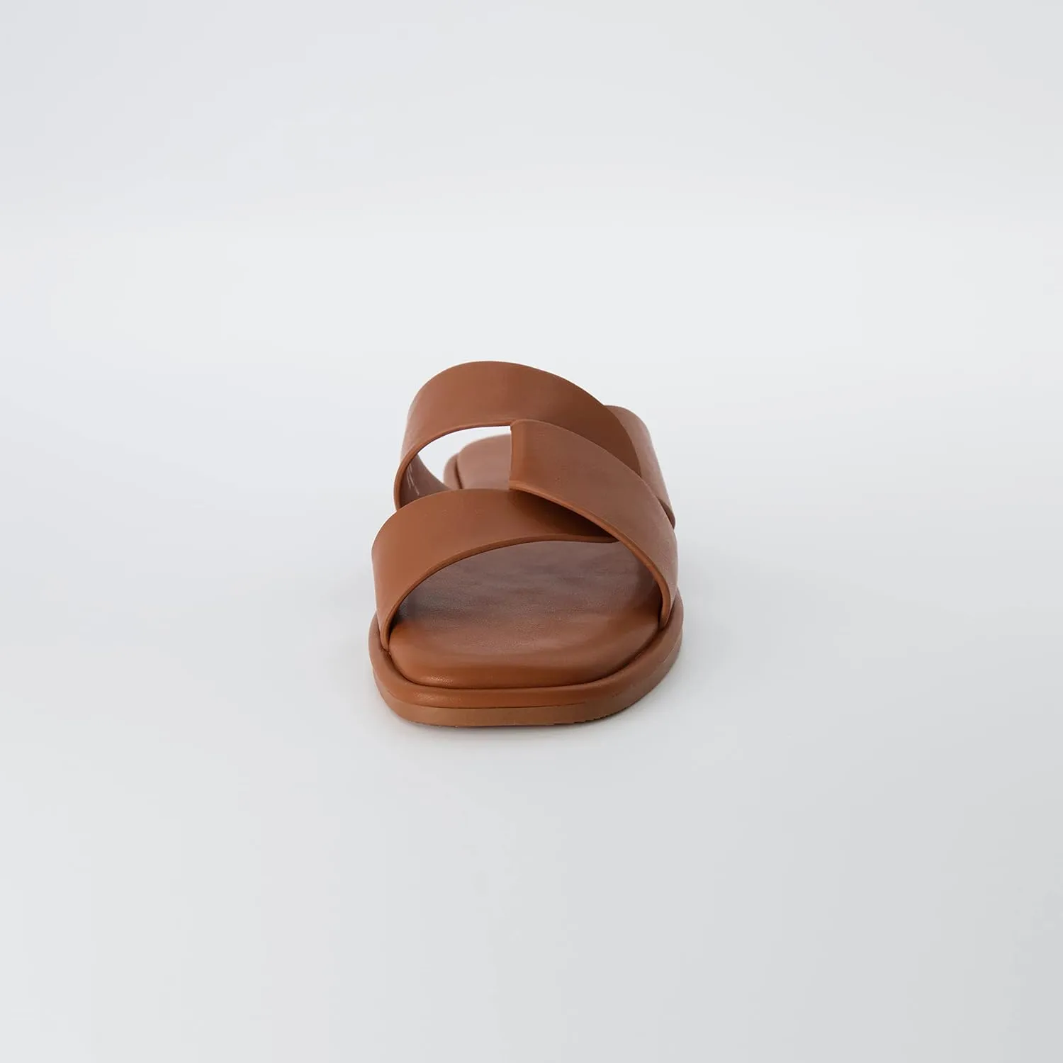 CUSHIONAIRE Women's Tribune slide sandal  Memory Foam, Wide Widths Available