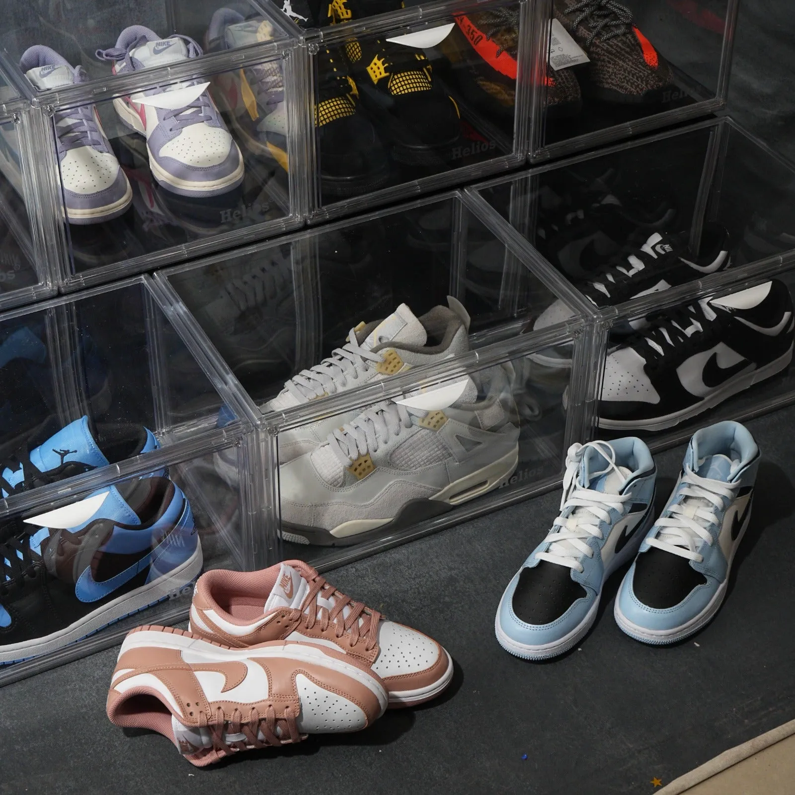 Customized Helios Abode Sneaker Storage Box (Side Drop)