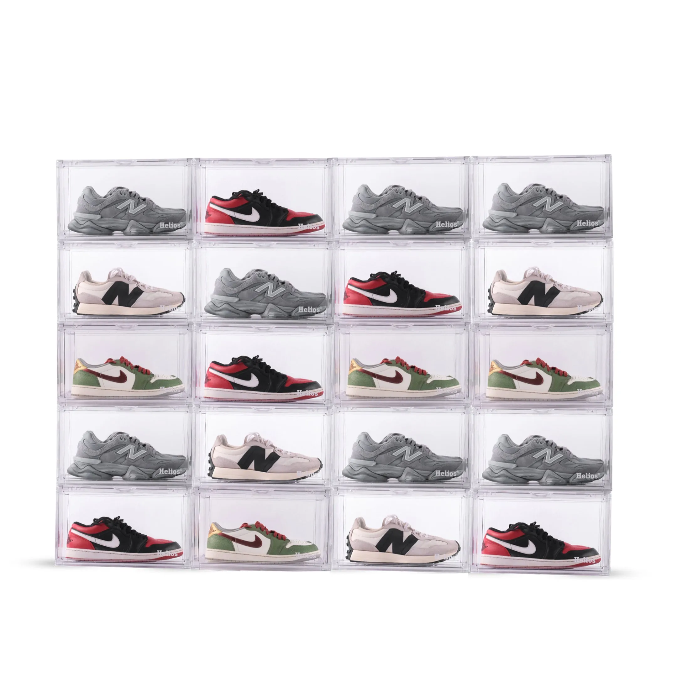 Customized Helios Abode Sneaker Storage Box (Side Drop)