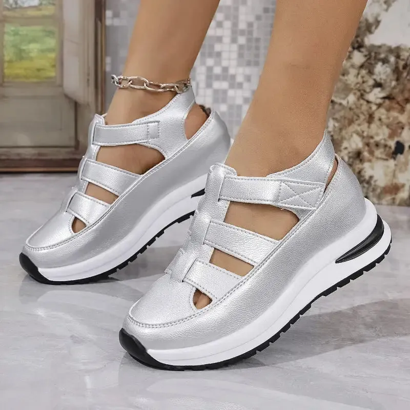 Cut-Out Casual Sandal Sneakers