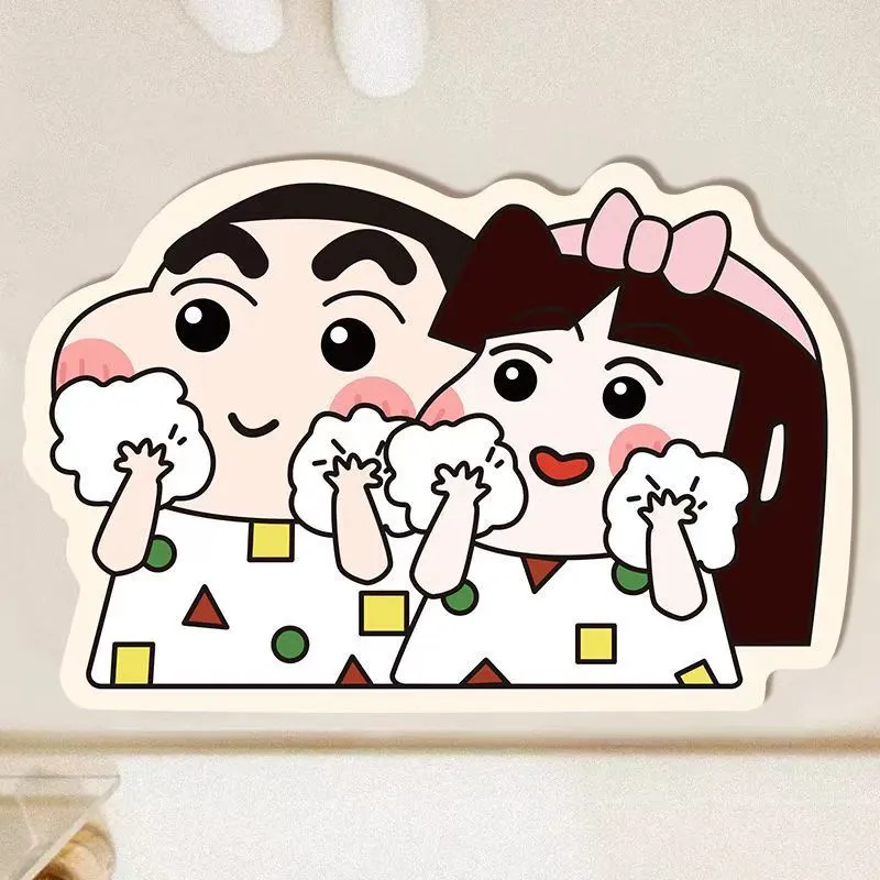 Cute Dog Diatom Mud Bathroom Mat  Quick-Dry & Soft