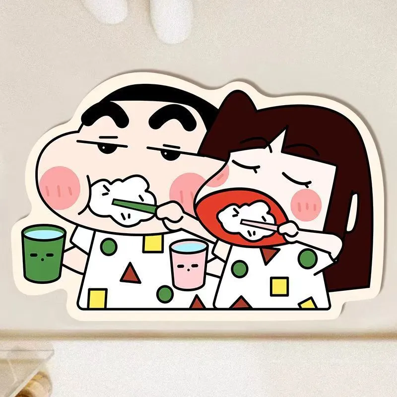 Cute Dog Diatom Mud Bathroom Mat  Quick-Dry & Soft