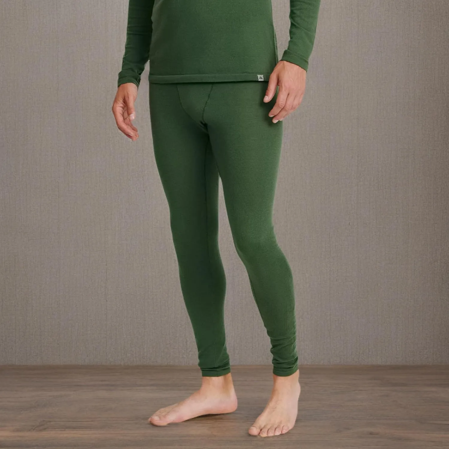 DANISH ENDURANCE Merino Wool Base Layer Pants for Men, Thermal Long Johns