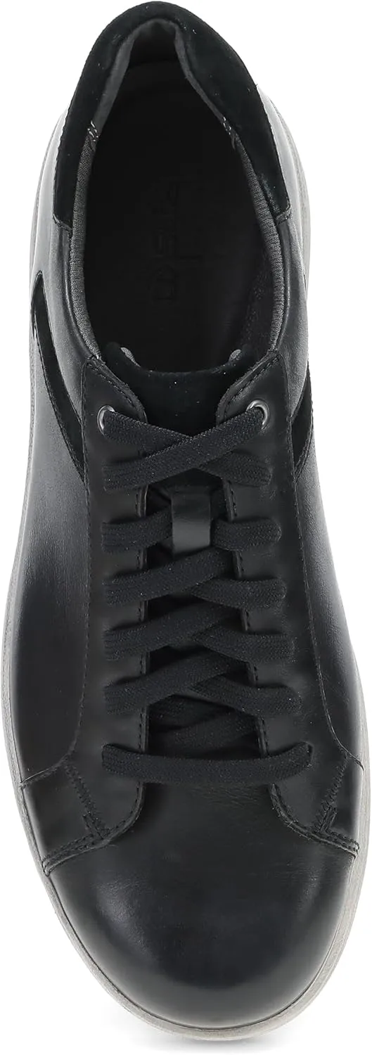 Dansko Trevor Lace up Stylish Sneaker for Men - Leather Linings for Breathability - Slip-Resistant Outsole