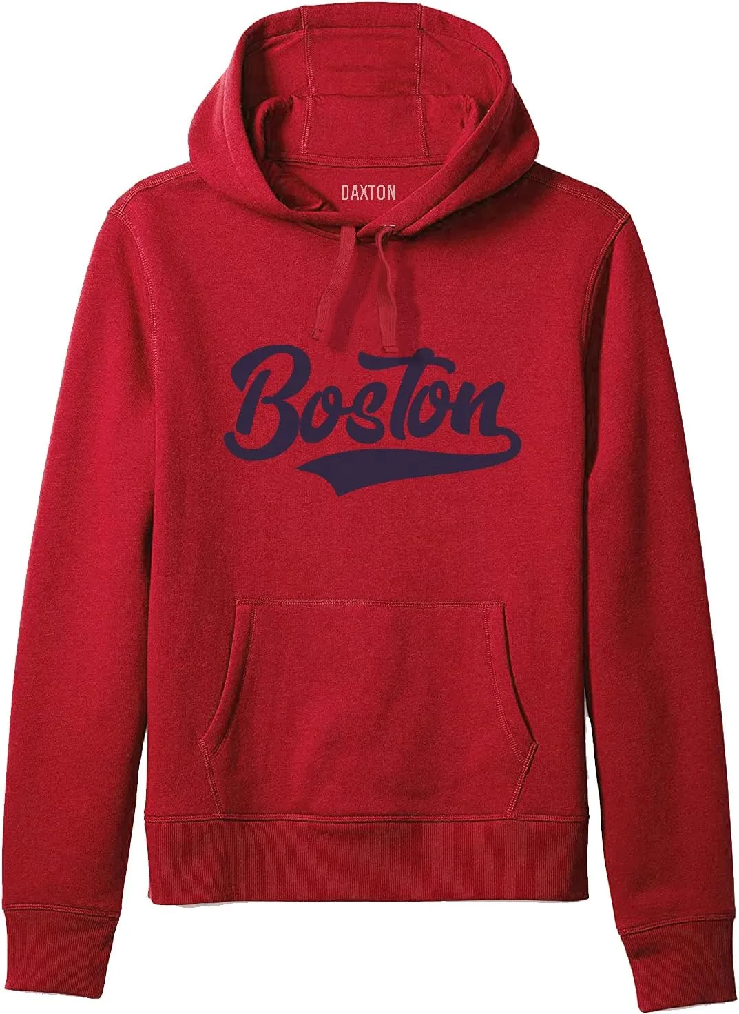 Daxton Adult Unisex Pullover USA Cities State Script Hoodie Fleece Sweatshirt