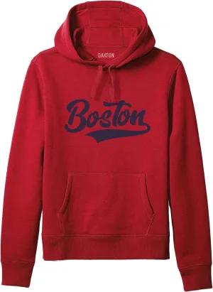 Daxton Adult Unisex Pullover USA Cities State Script Hoodie Fleece Sweatshirt