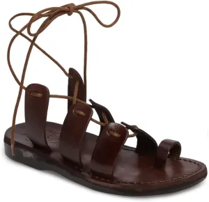 Deborah - Leather Lace Up Sandal - Womens Sandals