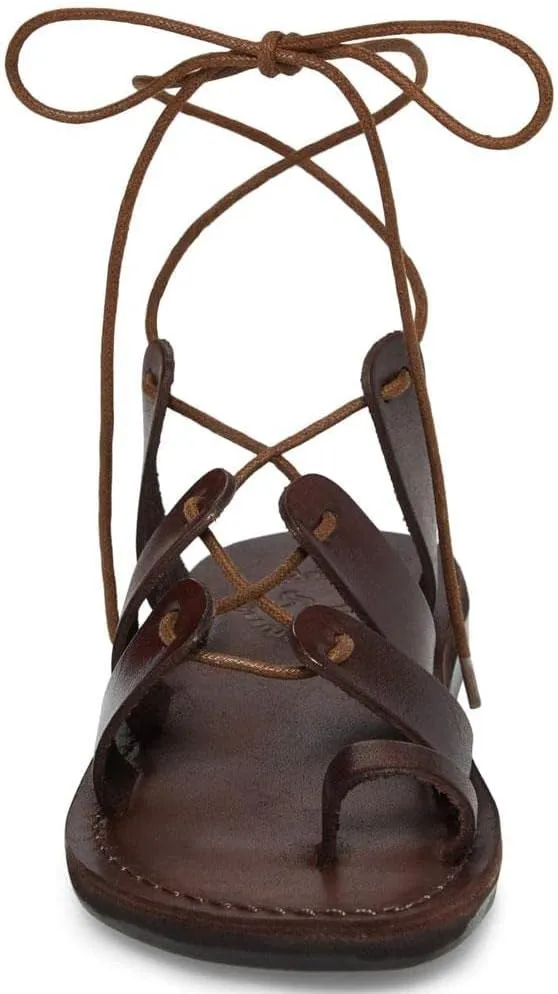 Deborah - Leather Lace Up Sandal - Womens Sandals
