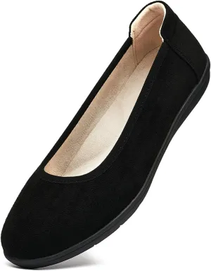DeYashopin Women's Flats Shoes Non-Slip Ballet Shoes for Dressy Occasions,Walking and Driving Lightweight & Flexible for Comfort
