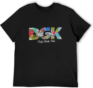 DGK Skateboards Logo Collage Black Unisex T-Shirt Men's Tee Top