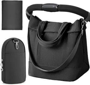 Diaper Bag Tote Large Travel Fashion Crossbody For Monther,Mommy Bags Outdoor Handbags With Insulated Bag And Changing Pad