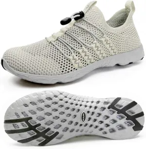 DLGJPA Men's Lightweight Quick Drying Aqua Water Shoes Athletic Sport Walking Shoes