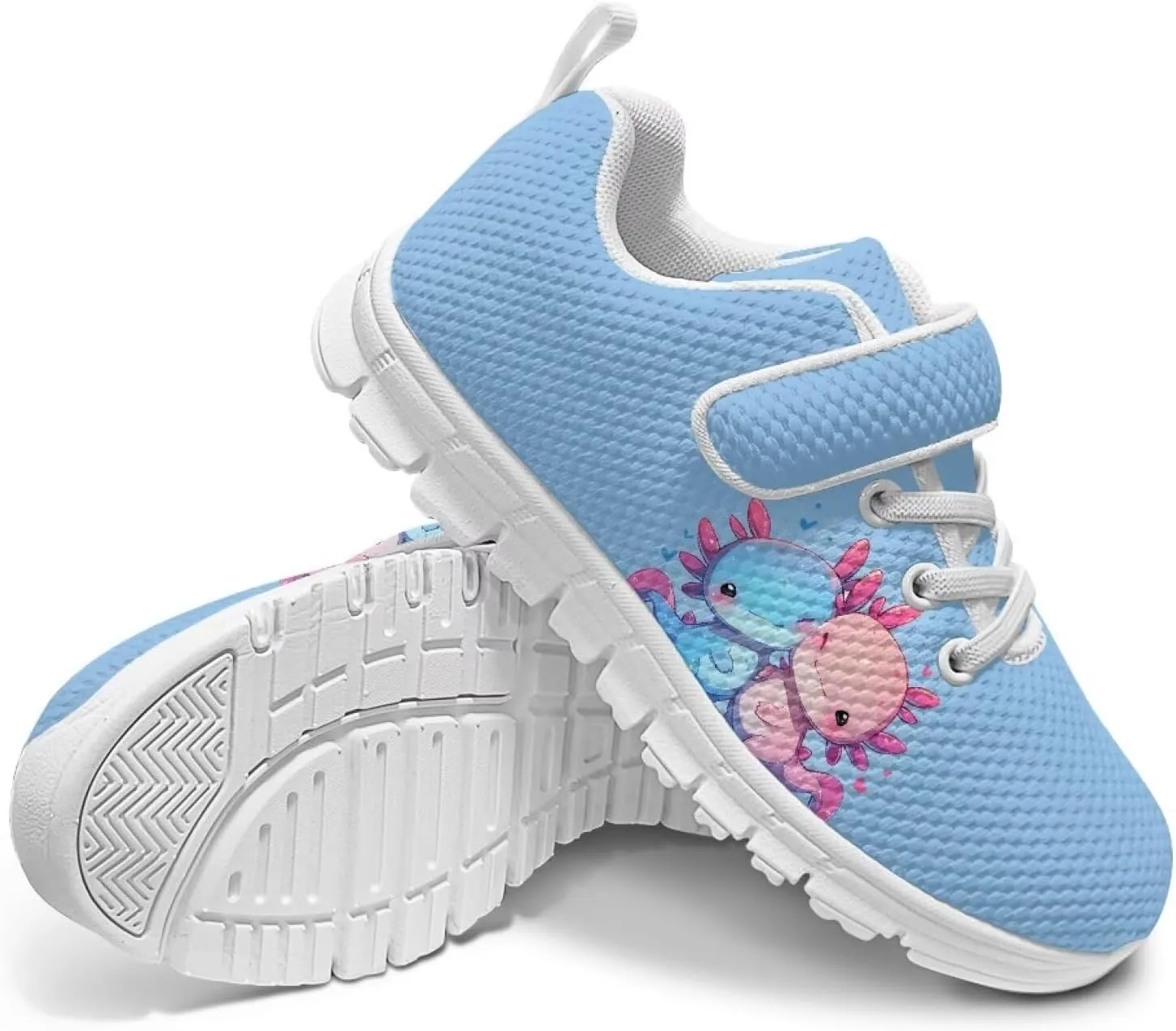 Doojoayie Slip On Shoes for Girls Tennis Shoes Wide Width Sneakers White Sole
