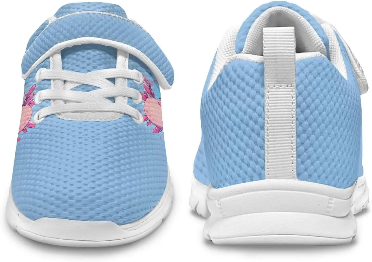 Doojoayie Slip On Shoes for Girls Tennis Shoes Wide Width Sneakers White Sole