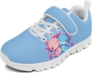 Doojoayie Slip On Shoes for Girls Tennis Shoes Wide Width Sneakers White Sole