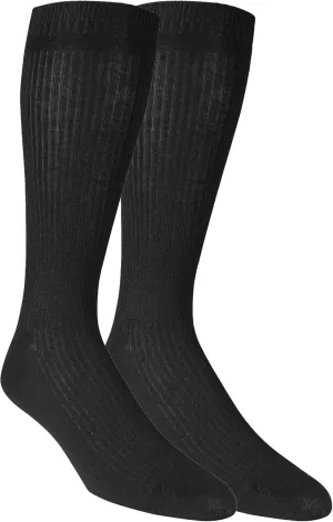 Dr. Scholl's Men's Ultra Soft Rayon Crew Socks-2 Pairs-Non-Binding Comfort & Moisture Wicking