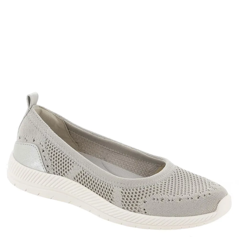 Easy Spirit Women's Glitz 2 Sneaker, Beige 240, 9.5 X-Wide