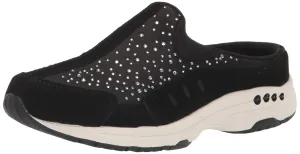 Easy Spirit Women's Travelstones Sneaker, Black 1, 9.5