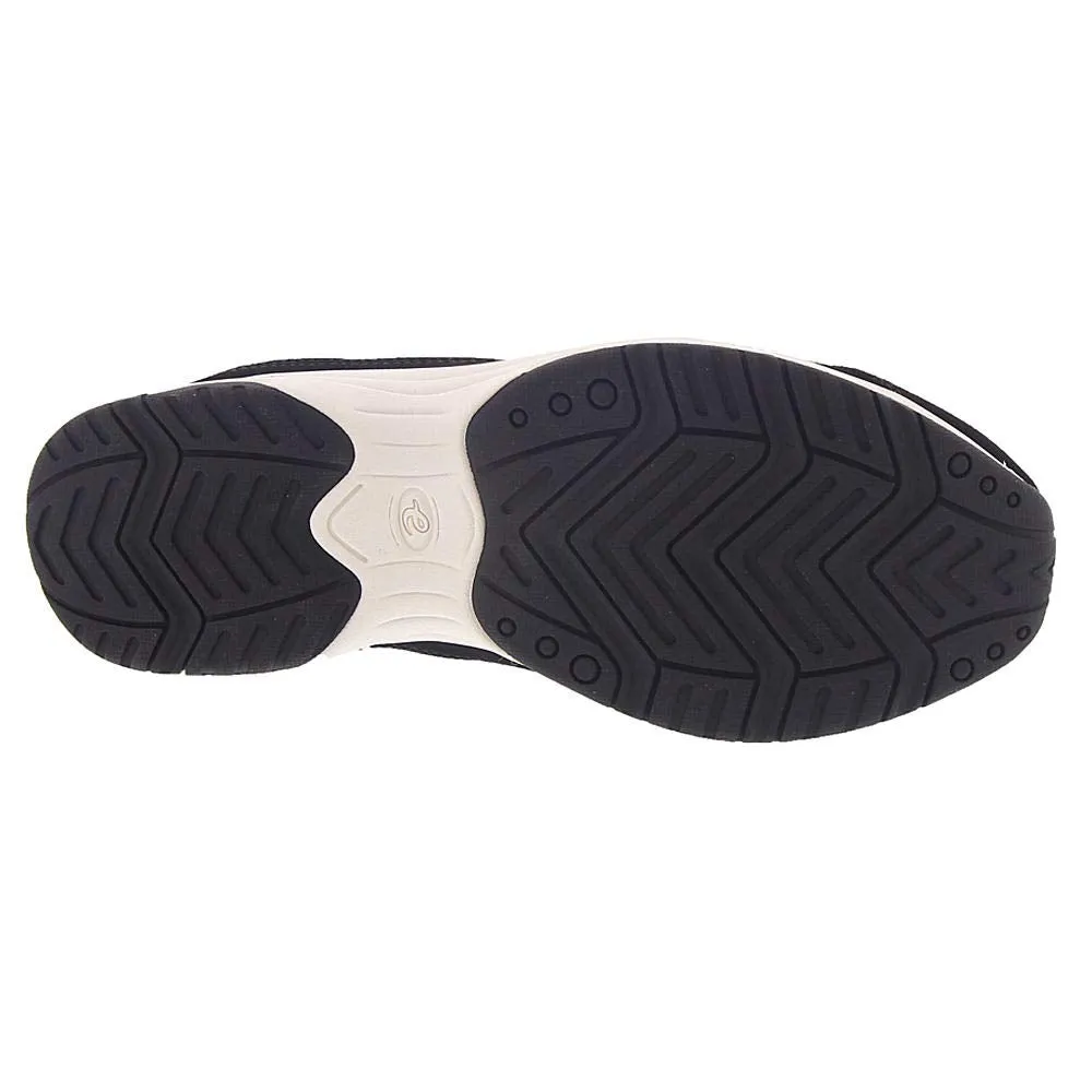 Easy Spirit Women's Travelstones Sneaker, Black 1, 9.5