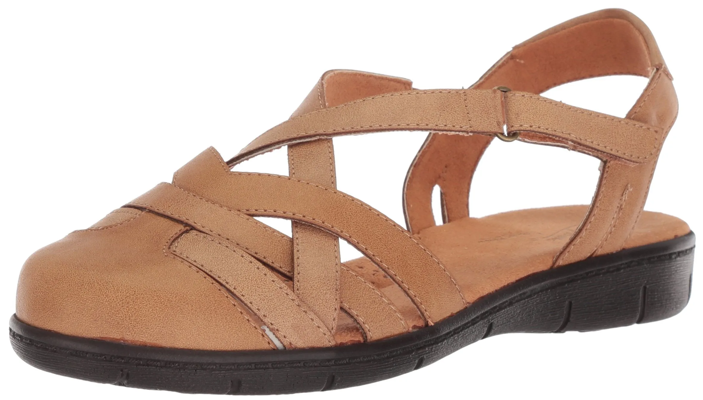 Easy Street Women's Garrett Sneaker, Luggage, 8 Narrow
