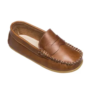 ELEPHANTITO ALEX DRIVER BOYS LEATHER PENNY LOAFER