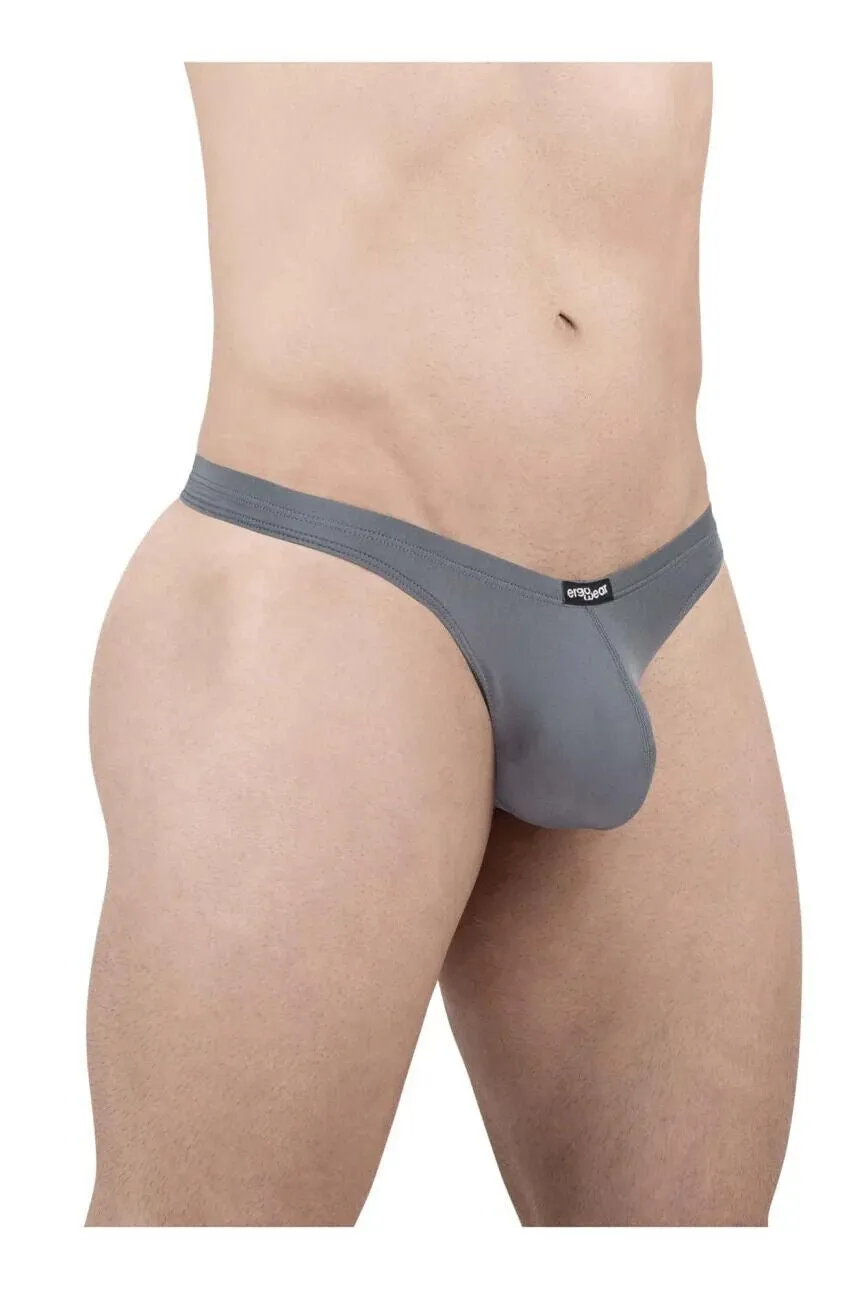 ErgoWear Thong X4D Quick Dry and Resilient Soft Thongs in Gray 1703