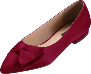 ERIJUNOR Wedding Flats Comfortable Flat Shoes for Women Closed Toe Wide Width Evening Party Dress Shoes