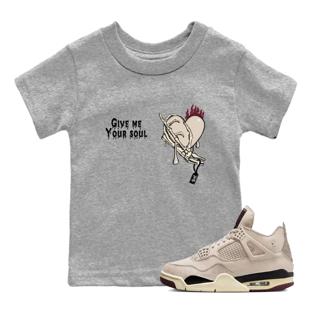 Excellent reviews Give Stone Soul Air Sneaker A Ma Simple - SNRT Jordan Kids Tees 4 x Fossil Your Me Maniere