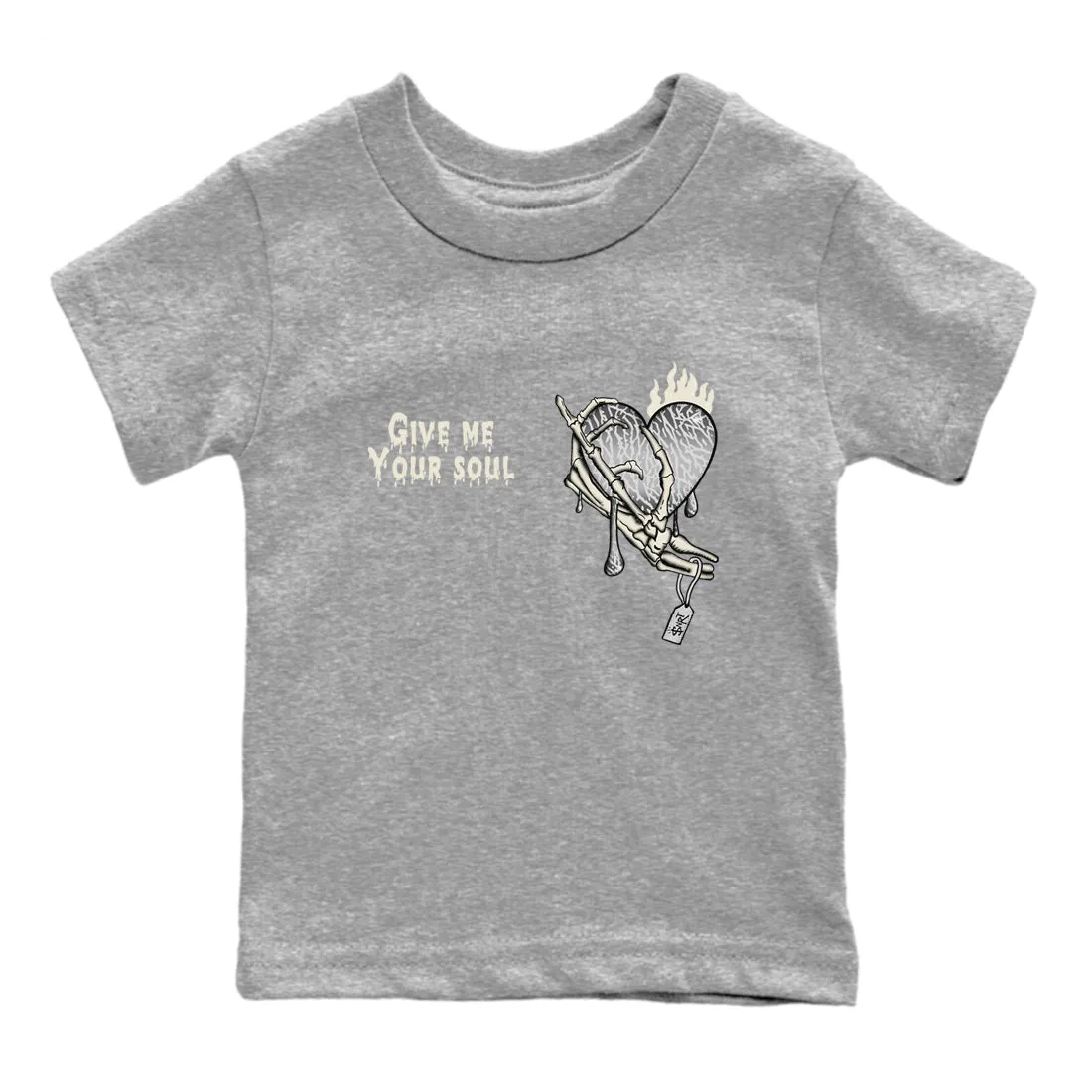 Exceptional value Kids Tees Air Sail Jordan Automated Cement Soul SNRT Your Grey - Sneaker 3 and Me Give