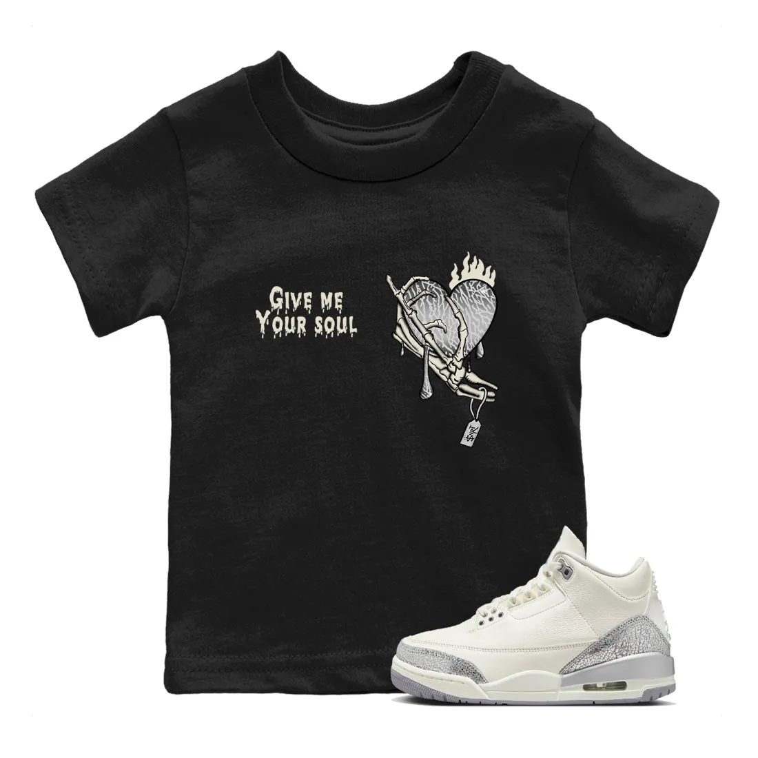 Exceptional value Kids Tees Air Sail Jordan Automated Cement Soul SNRT Your Grey - Sneaker 3 and Me Give