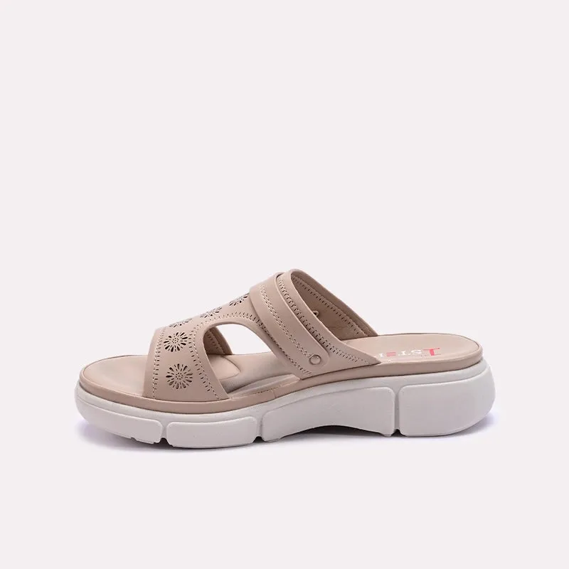 Fawn Soft Chunky Casual Slippers 0413278