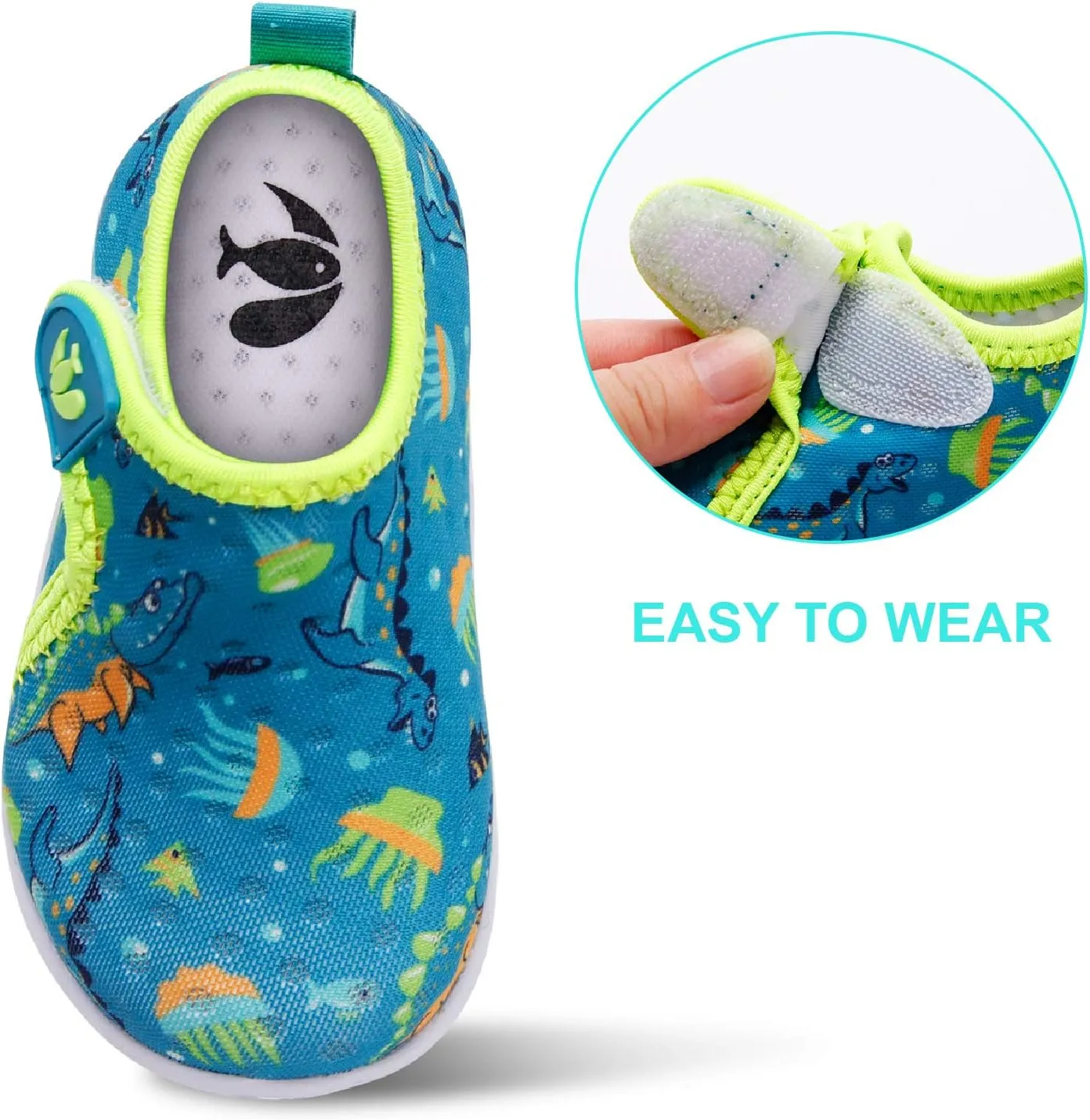 FEETCITY Baby Boys Girls Water Sport Shoes Barefoot Kids Aqua Socks Quick-Dry Beach Swim Pool Shoes