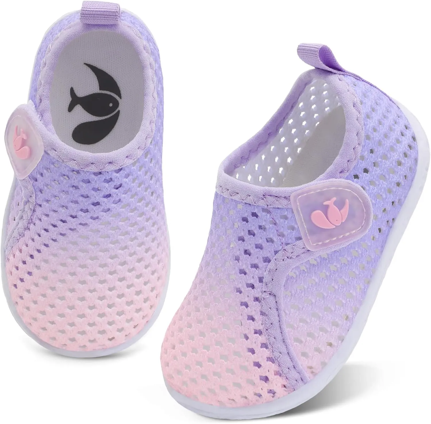FEETCITY Boys Girls Water Shoes Kids Aqua Socks Quick Dry Barefoot for Beach Swimming Pool