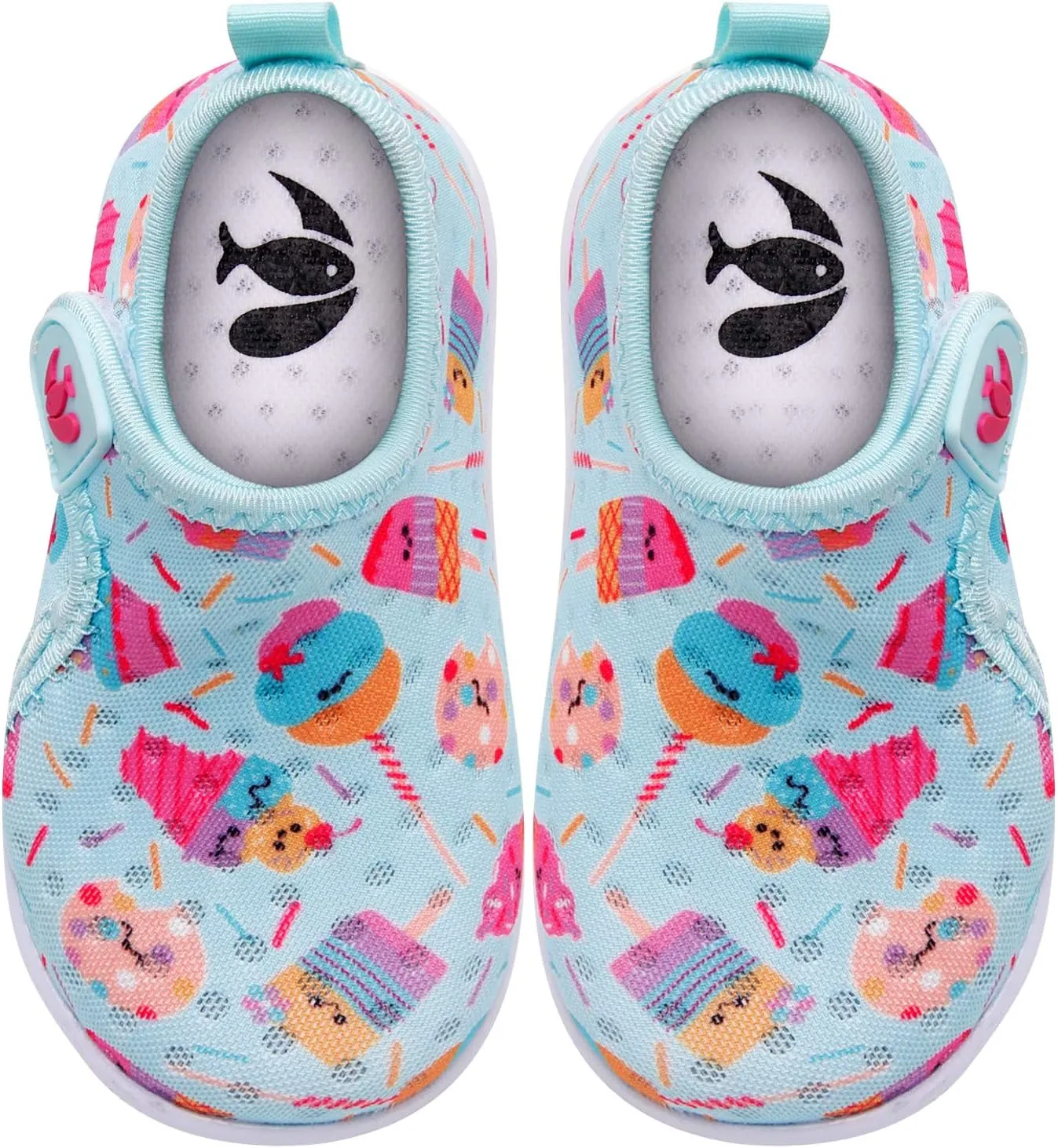 FEETCITY Boys Girls Water Shoes Kids Aqua Socks Quick Dry Barefoot for Beach Swimming Pool