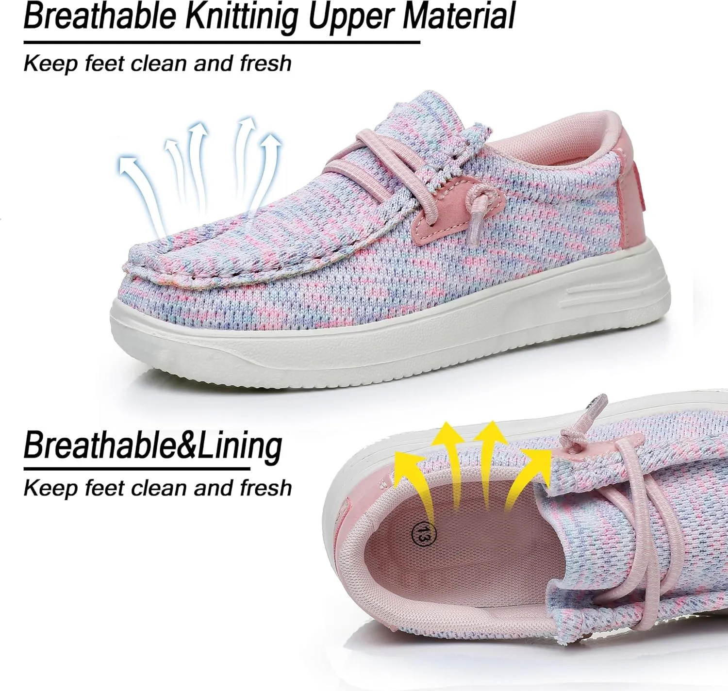 Felabo Kids Boys Girls Slip-On Casual Loafer(Toddler/Little Kid/Big Kid)