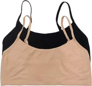 Felina - Super Soft Modal Bralette - Adjustable Straps, Moisture Wicking Lounge Bralette