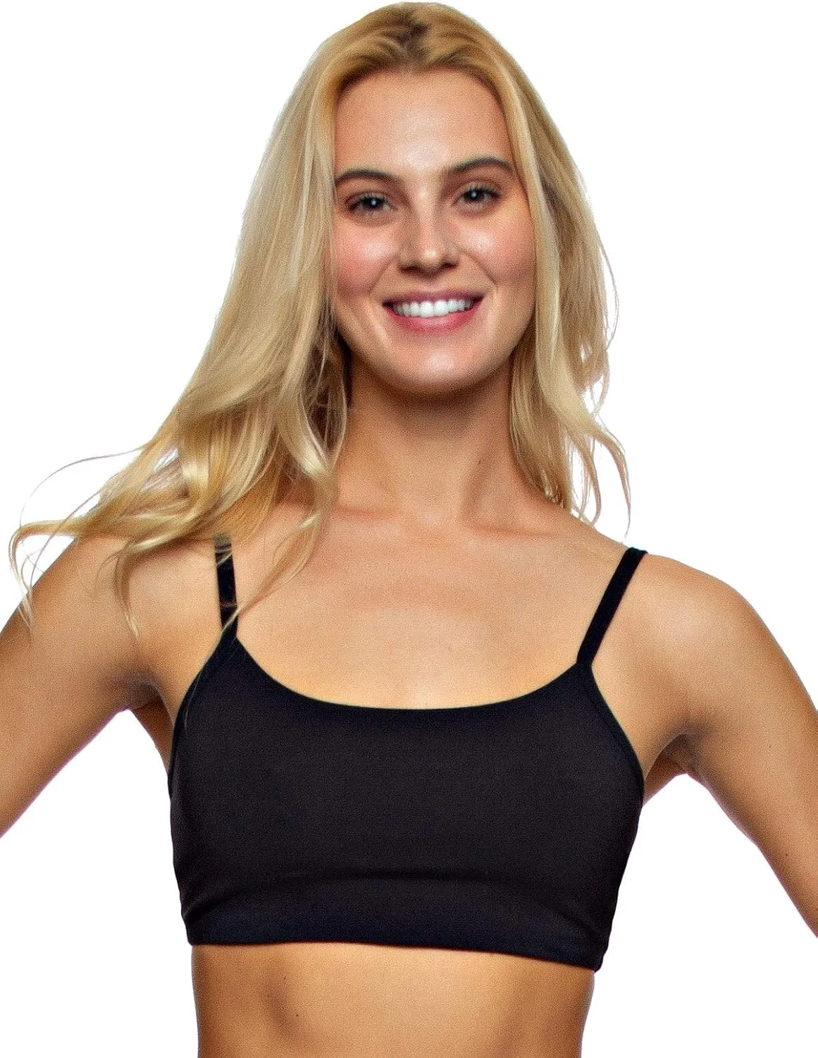 Felina - Super Soft Modal Bralette - Adjustable Straps, Moisture Wicking Lounge Bralette