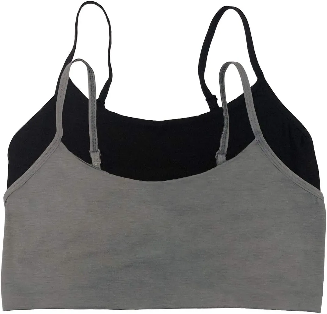 Felina - Super Soft Modal Bralette - Adjustable Straps, Moisture Wicking Lounge Bralette